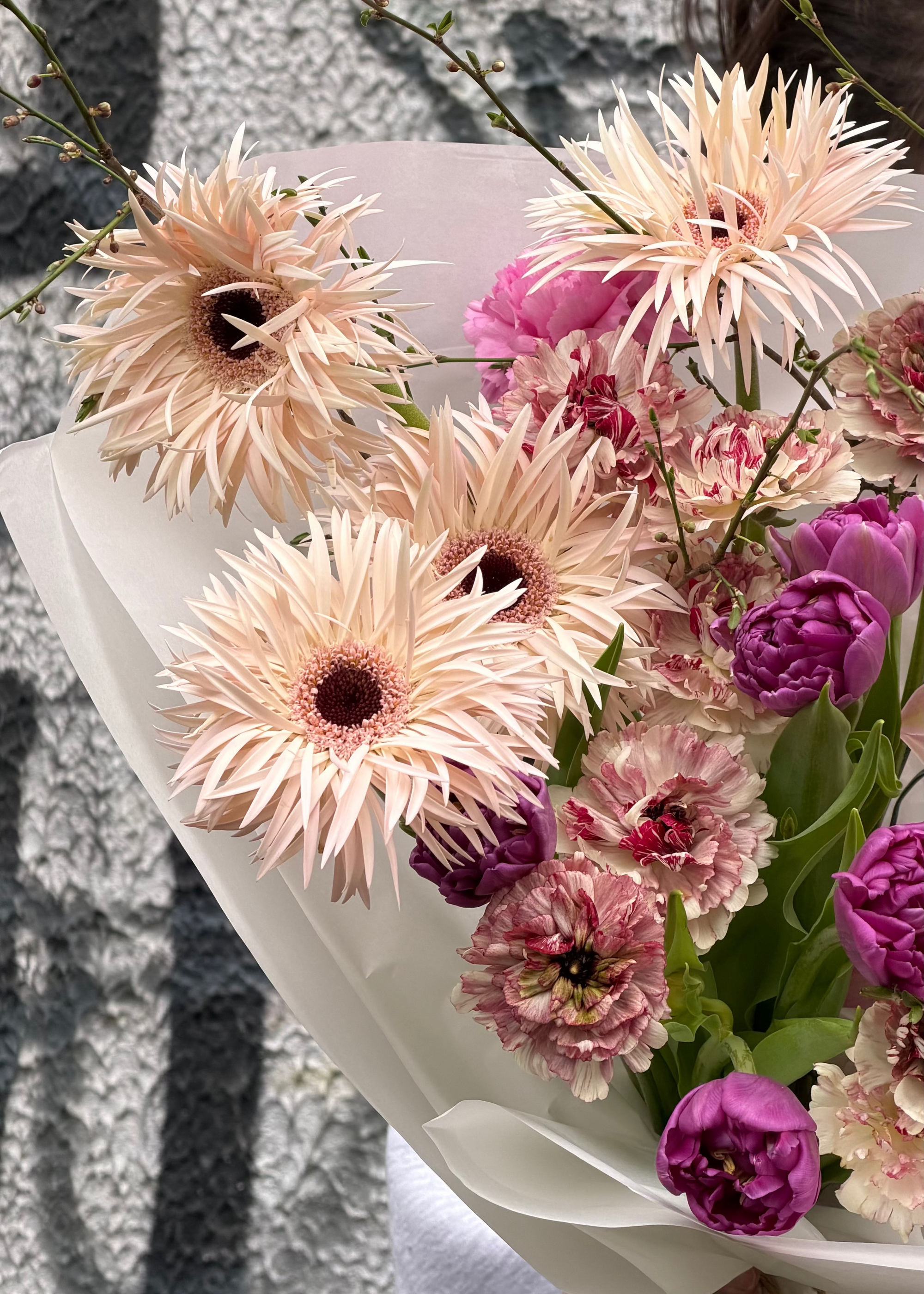 Bouquet fuchsia | deep purple