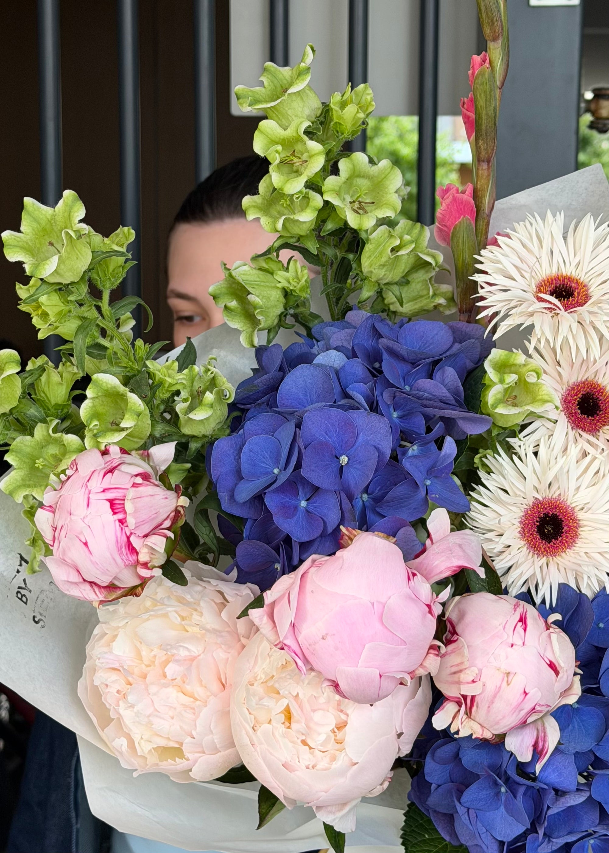 Bouquet pink | blue