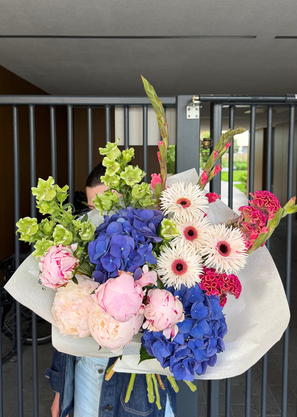 Bouquet pink | blue