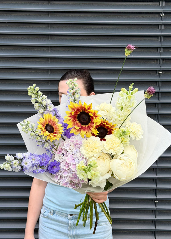 Bouquet yellow | soft purple | cream