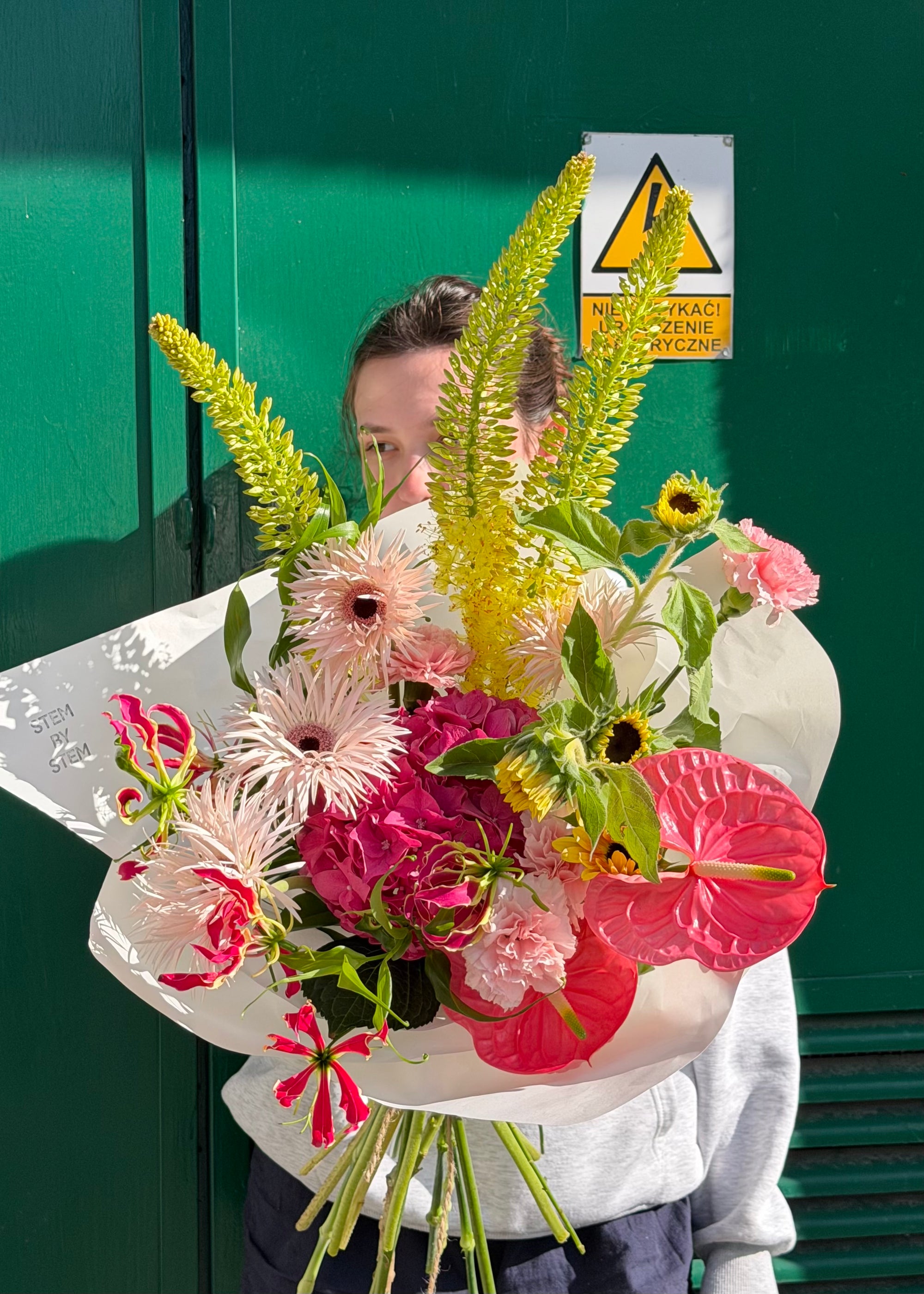 Bouquet yellow | bright pink