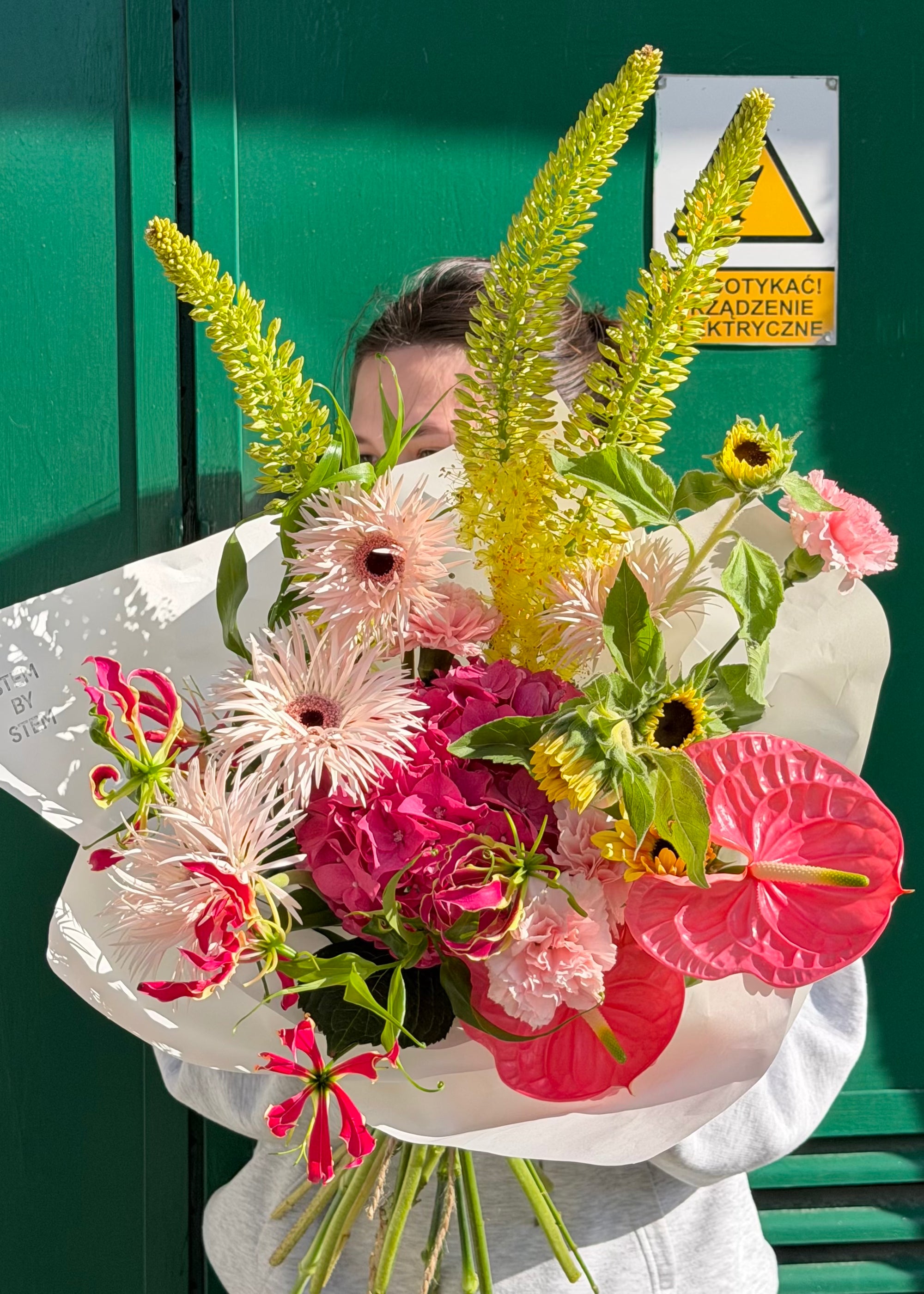 Bouquet yellow | bright pink