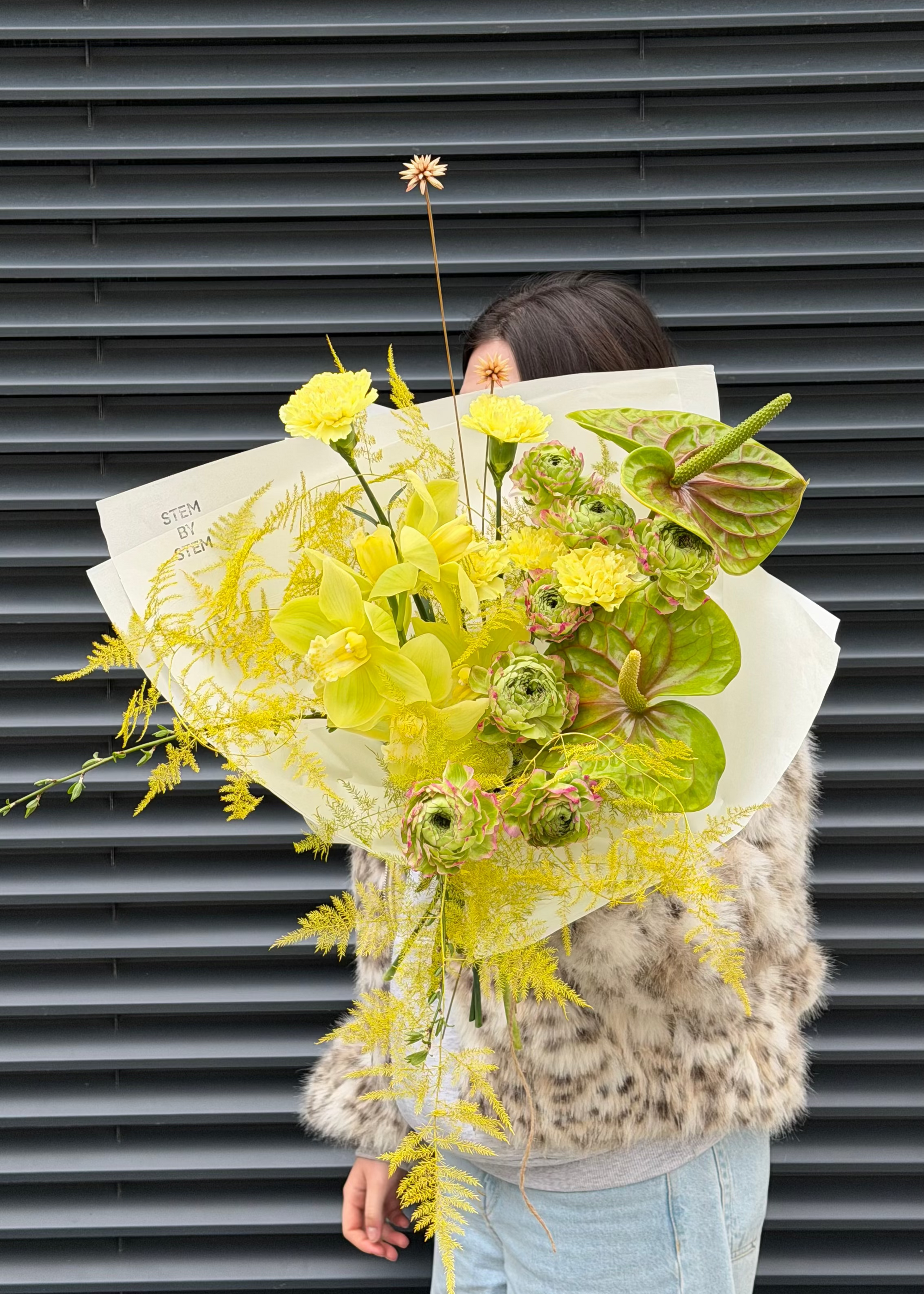 Bouquet lemon | grass green