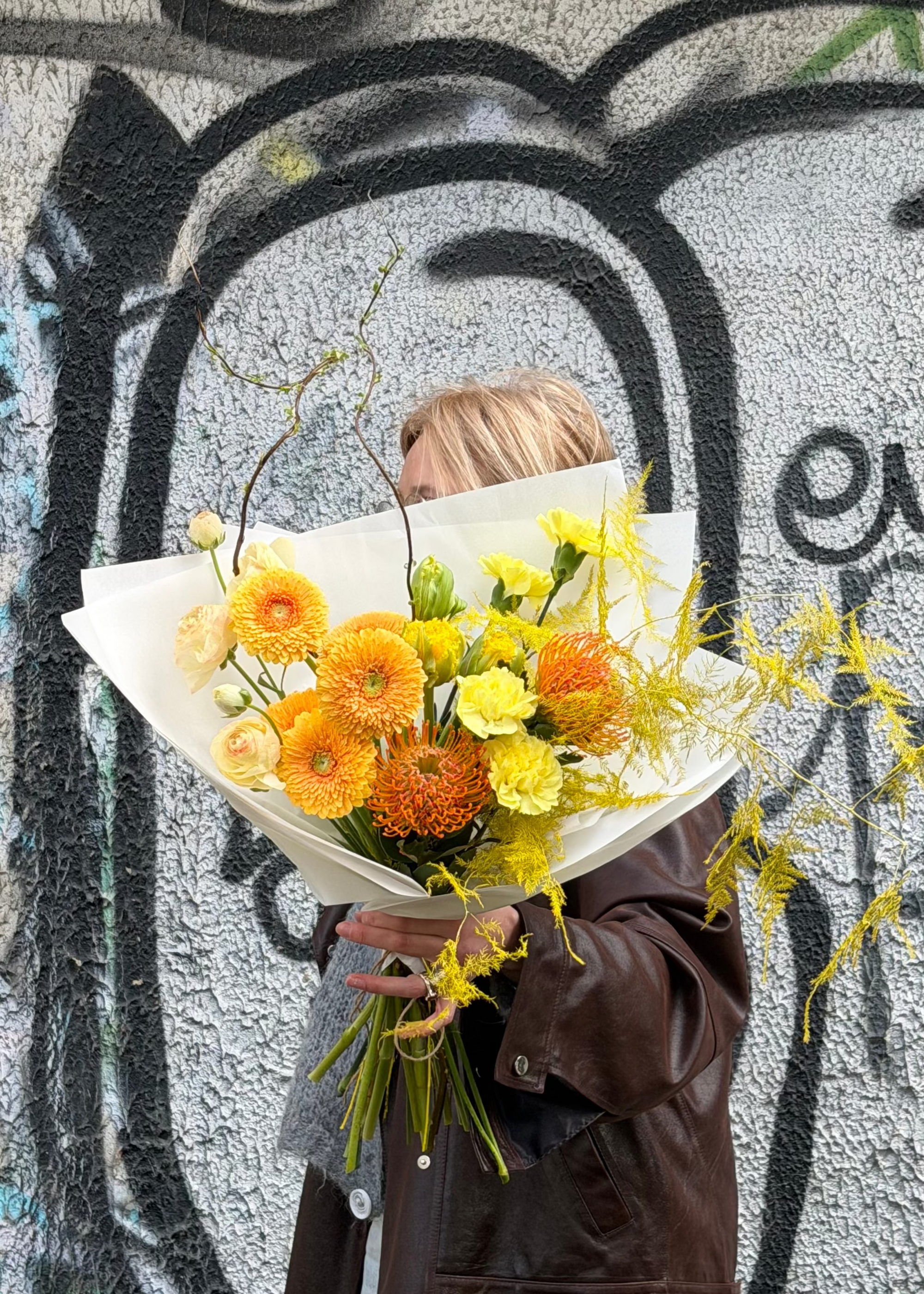 Bouquet orange | light yellow