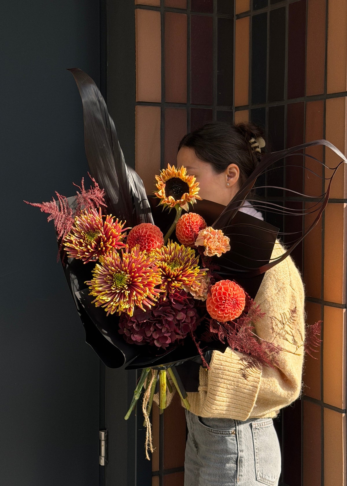 Bouquet amber | ruby - Stem By Stem