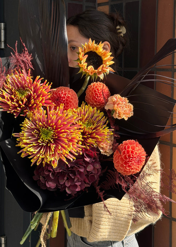 Bouquet amber | ruby - Stem By Stem