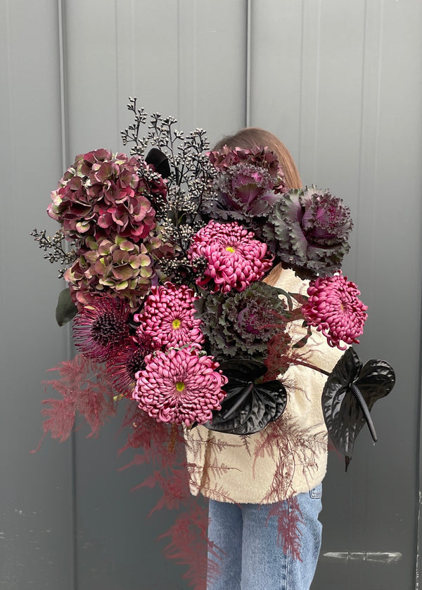 Bouquet burgundy|black - Stem By Stem