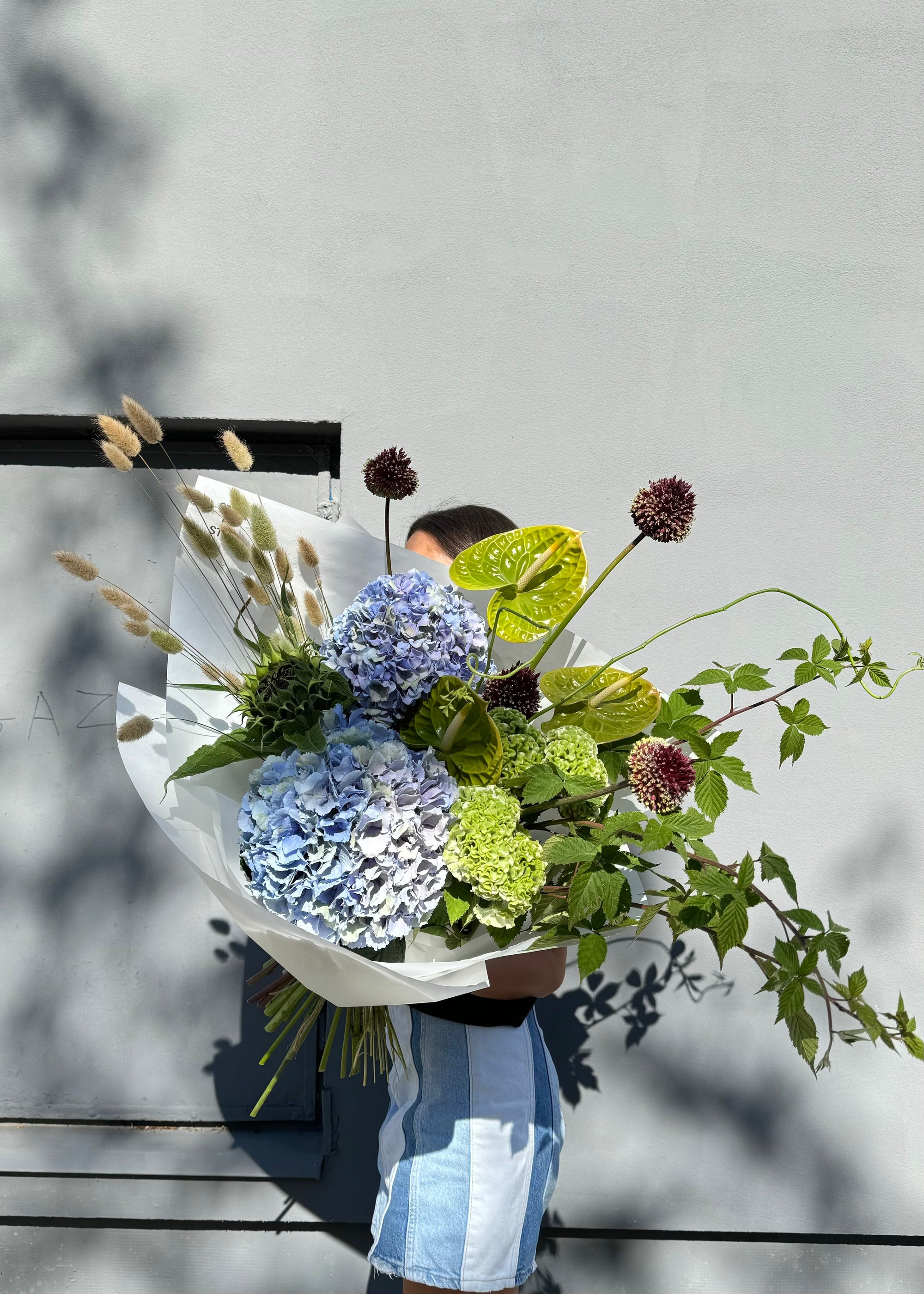 Bouquet green|blue - Stem By Stem