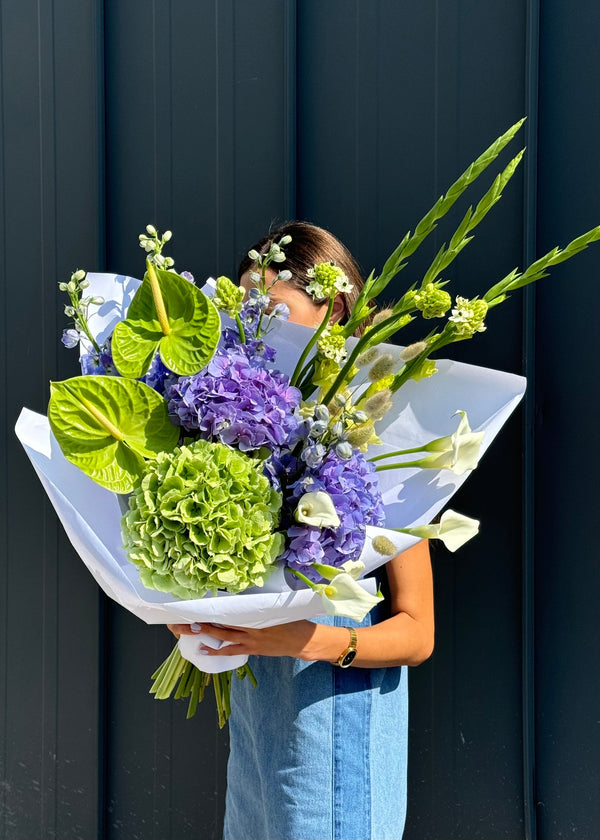 Bouquet green|blue - Stem By Stem