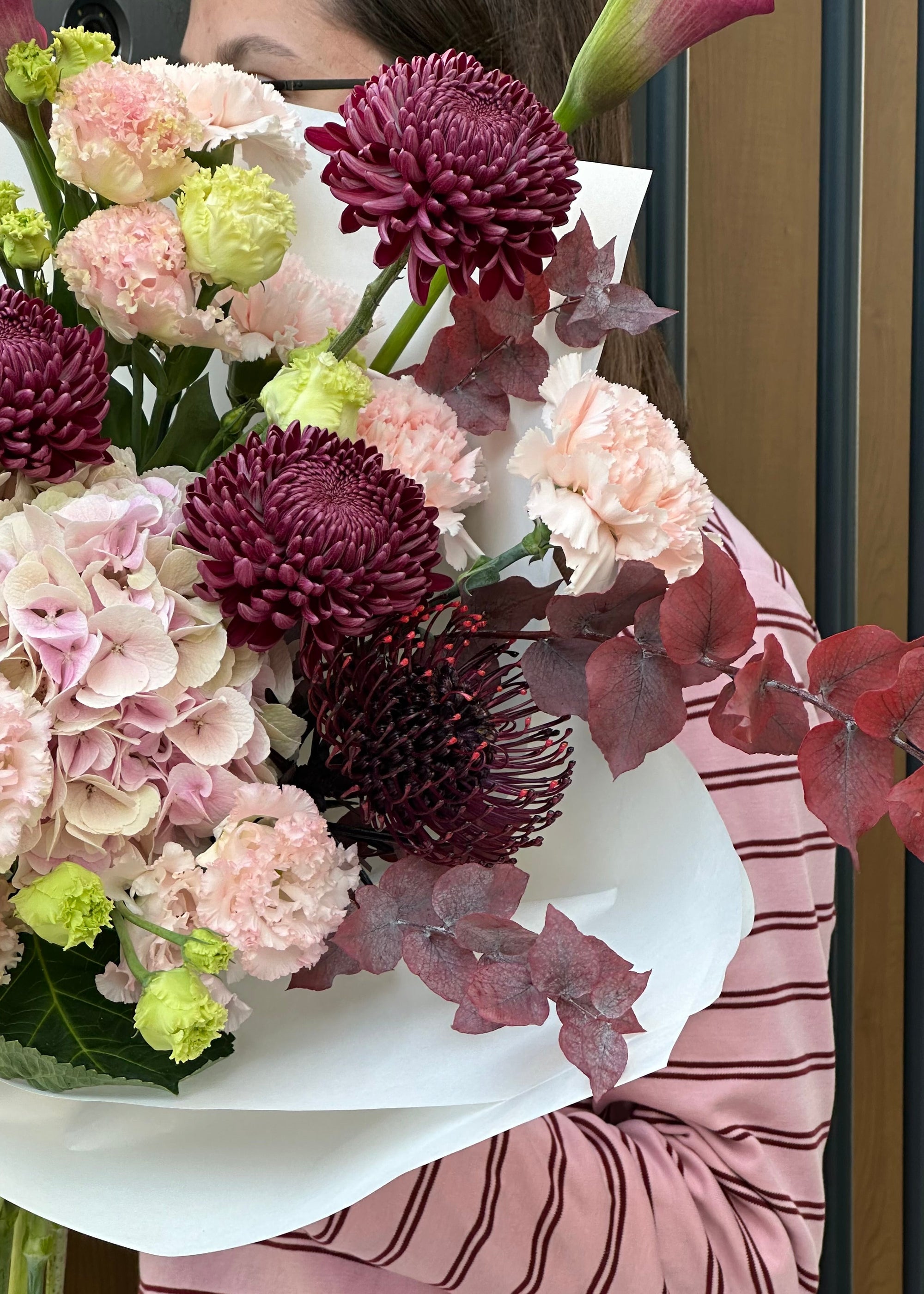 Bouquet purple | soft pink | green - Stem By Stem