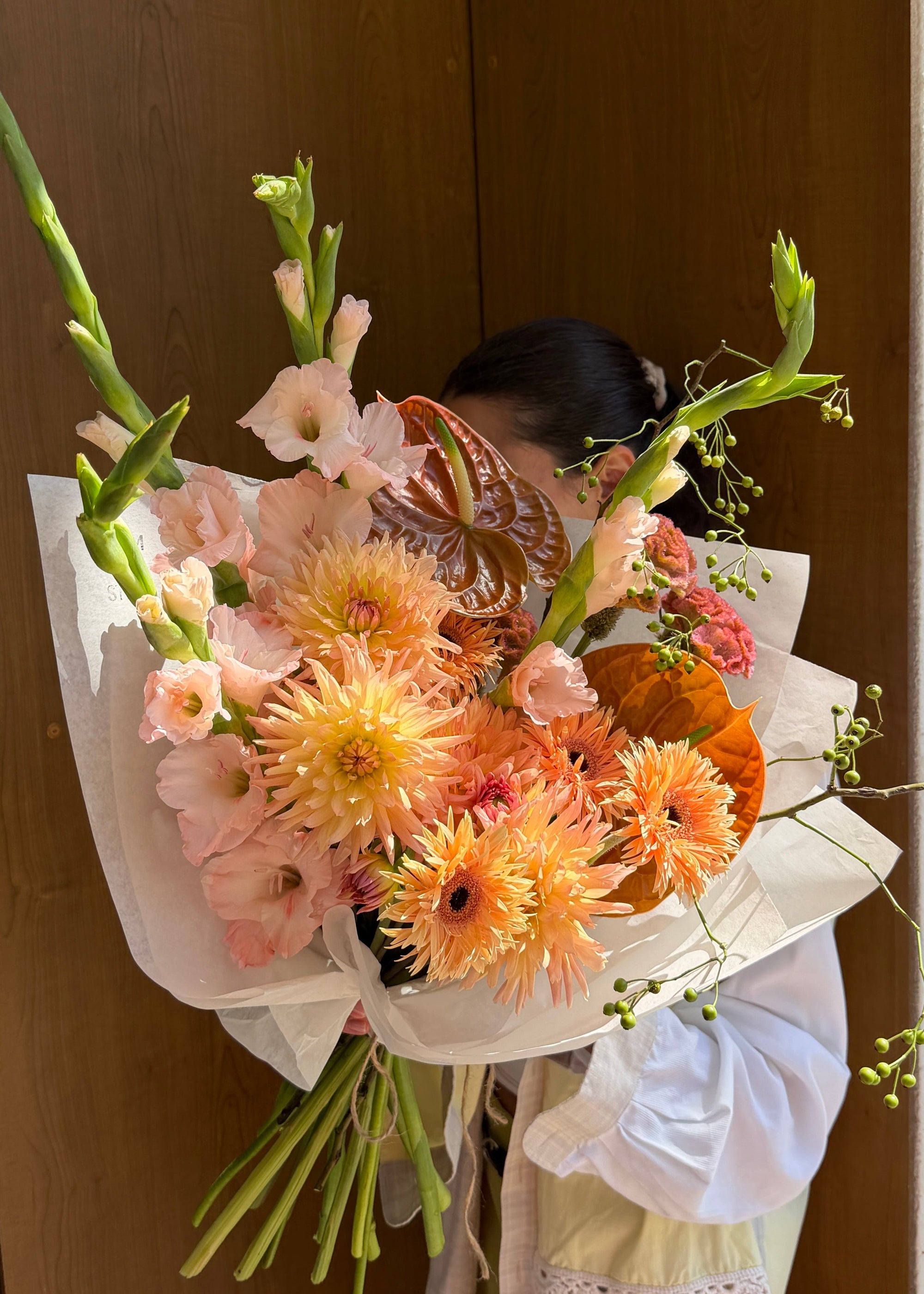 Bouquet yellow | peachy - Stem By Stem