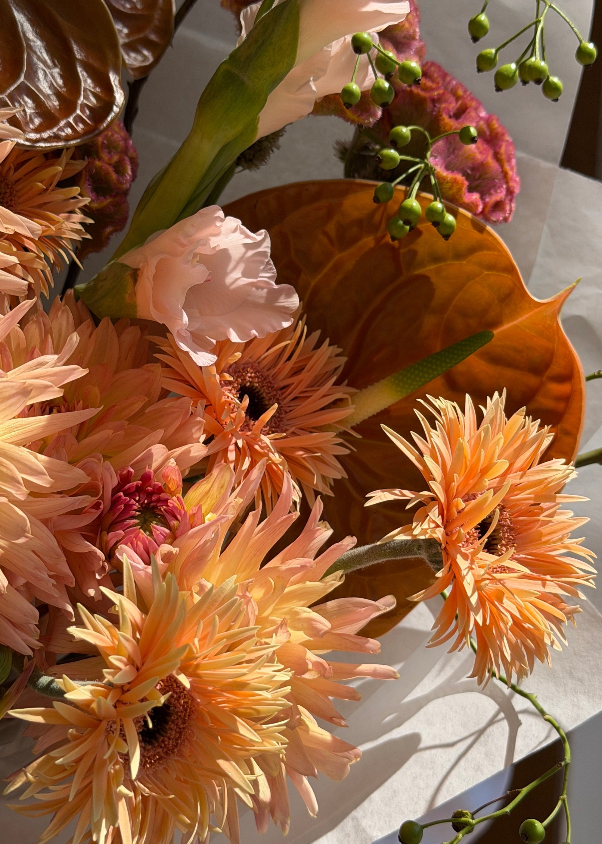 Bouquet yellow | peachy - Stem By Stem