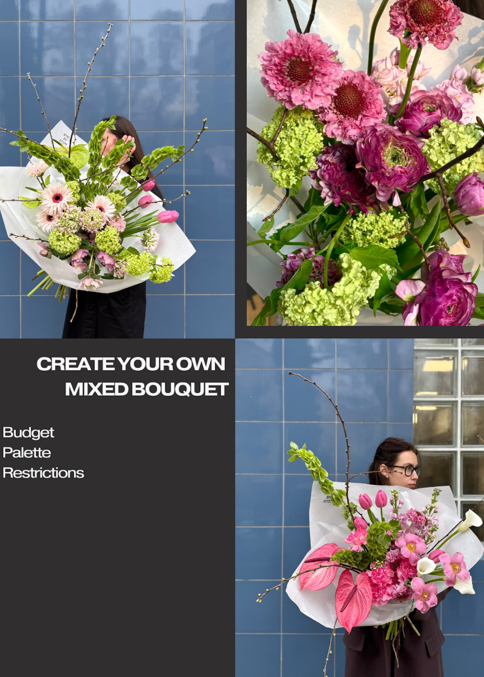 Customized Mixed Bouquet - Stem By Stem